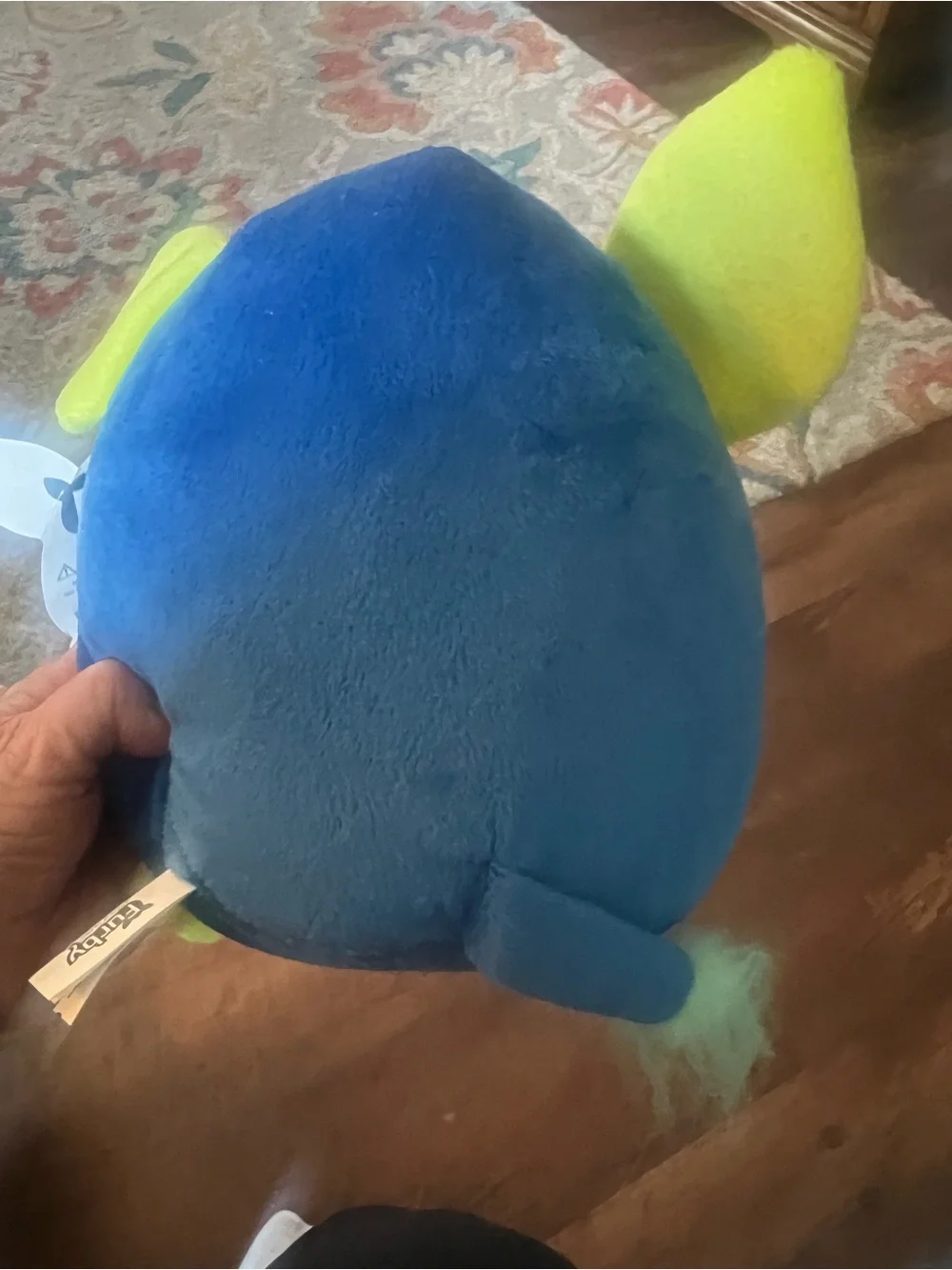 Hasbro Blue and Yellow Plush Furby Stuffed Toy